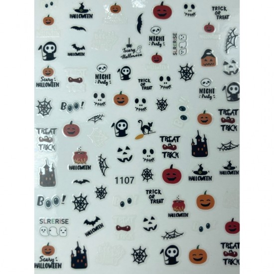 Αυτοκόλλητα νυχιών 905 Halloween 