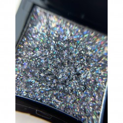 UV glitter ασημί