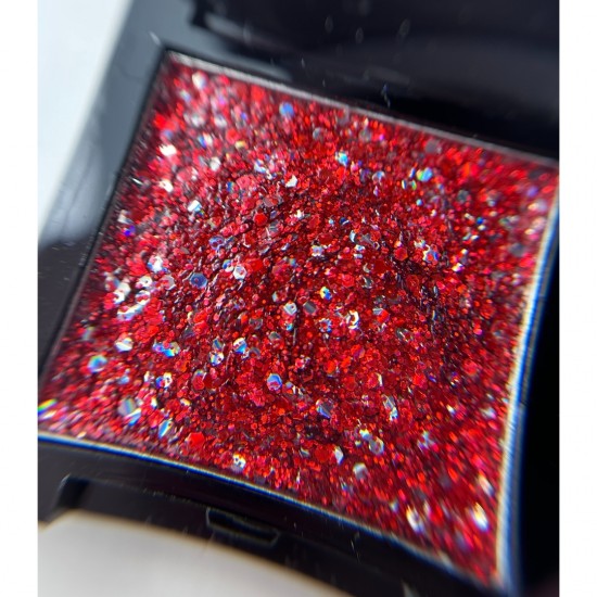UV glitter κόκκινο