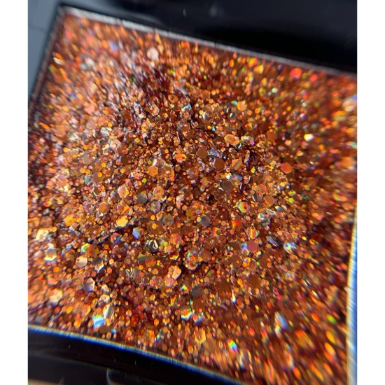 UV glitter πορτοκαλί