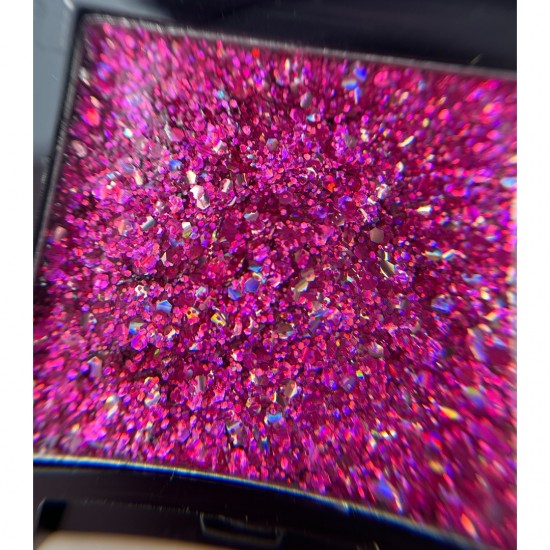 UV glitter ροζ