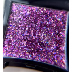 UV glitter μωβ