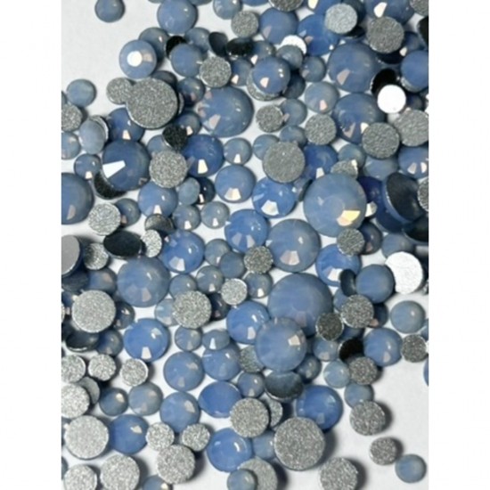 Strass γαλακτερά γαλάζια