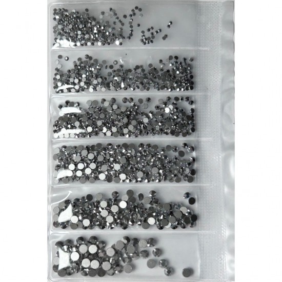 Strass νυχιών ασημί 421