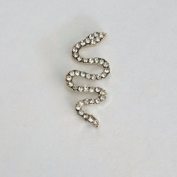 Charm νυχιών φίδι με strass 152 Charm νυχιών φίδι με strass 152