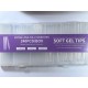 Soft Gel Tips square 2XL σε κασετίνα 240 τεμαχίων 