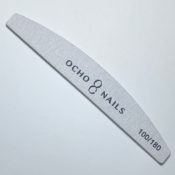 Λιμα 100/180 ocho nails μισοφέγγαρο 