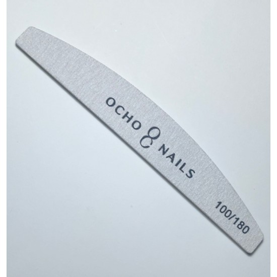 Λιμα 100/180 ocho nails μισοφέγγαρο 
