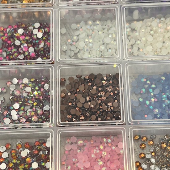 Κασετίνα με strass 1089