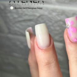 Make up fiberglass Builder Gel 003 Ivory 30ML Hema Free