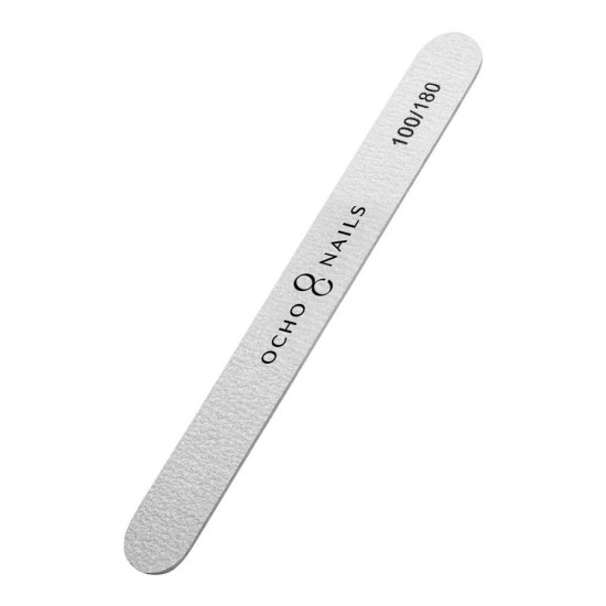 Λίμα λεπτή ocho nails 100/180 πακέτο 10 τεμαχίων 