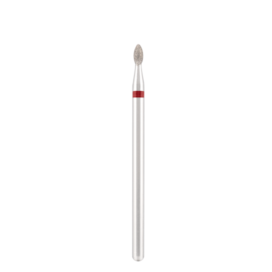 Διαμαντοφρεζα σταγόνα κόκκινη  2,1mm divinity 