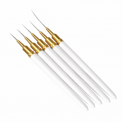 Σετ πινέλα liner άσπρα 1399