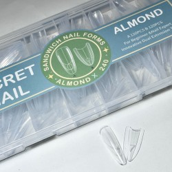 Sandwich Nail Forms Almond 